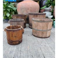 ราคา ถังไม้ตวงข้าวเปลือก ถังไม้ตวงข้าวสาร ถังไม้ตวงข้าวโบราณ ขนาด 5 ถึง 40 ลิตร แท้ (52255295628)
