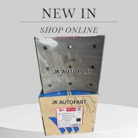 ราคา ผ้าเบรคหลังรถบัส NISSAN UD4 TC81 BUS 44066-90118 ยี่ห้อ COMPACT กล่องแดง กว้าง 179มม 9รู ผ้าเบรกหลังบัส/BRNIKL (29993029706)