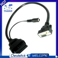 ราคา OBD2 15PIN ถึง 16pin สําหรับเปิดตัว X431 OBD สายเคเบิลอะแดปเตอร์แปลง OBD2 สําหรับเปิดตัว X431 OBDAdapter 15PIN ถึง 16pin Auto Diag หลักสายเครื่องมือรถ 15 PIN 16Pin (41178064067)
