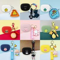 ราคา For Bose Ultra Open EarBuds Case Cartoon Burger Cute Pig Keychain Pendant Silicone Soft Case Shockproof Case Bose Ultra Open EarBuds Headphone Storage Case (24320821299)