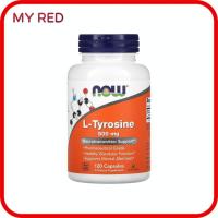 ราคา NOW Foods, L-Tyrosine, 500 mg, 120 Capsules (29783693638)