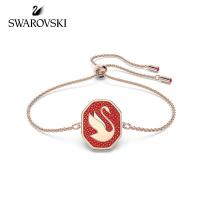 ราคา พร้อมส่งSwarovski สร้อยข้อมือ จี้รูปหงส์ สีแดง ปรับได้ ของขวัญ สําหรับผู้หญิง *-&- (27569710941)