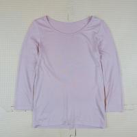 ราคา เสื้อฮีทเทคเด็ก Uniqlo heattech สีชมพู ไซส์ kids 120 อก 24-28 ยาว 19 นิ้ว (28081652138)