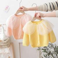 ราคา เด็กถักคาร์ดิแกนแขนยาวสไตล์เกาหลีสำหรับฤดูใบไม้ผลิ ใหม่พร้อมสต็อก (42376945738)