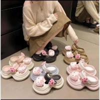 ราคา รองเท้าแตะผู้หญิงพื้นหนา สวมใส่สบายทั้งในบ้านและนอกบ้าน ดีไซน์สวยงาม ระดับไฮเอนด์ และดับกลิ่นได้ (41707329603)