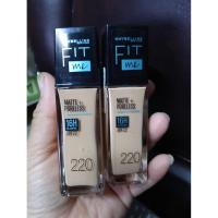 ราคา Maybelline New York Fit Me Matte And Poreless Liquid Foundation 30ml #220(ขอคนรับได้) (28210491168)