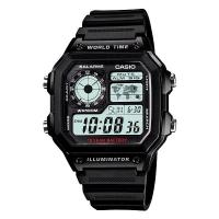 ราคา Casio Standard Digital นาฬิกาข้อมือ รุ่น AE-1200WH-1A (238978105)