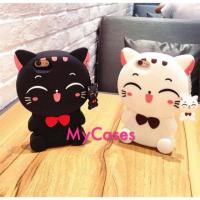ราคา เคสซิลิโคน Samsung J7 Pro/J5 Pro/J3 Pro/J2 Pro Happy Black Cat (22143380815)