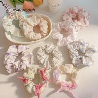 ราคา ENGANUNSOON ยางรัดผมแบบยืดหยุ่น, อุปกรณ์ผ้าฝ้าย ยางรัดผมลายดอกไม้, ที่คาดผมหวานยางน่ารัก (57402050076)