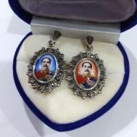 ราคา จี้เงินแท้ ร.5 จี้รัชกาลที่ 5 ทรงไข่จิ๋วล้อมแม็ก (2646736729)