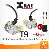 ราคา Xvive T9 In-Ear Monitor Dual Balanced-Armature drivers หูฟัง อินเอียร์ มอนิเตอร์ inearmonitor (23317601382)