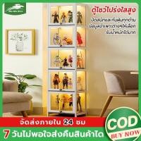 ราคา MMR{พร้อมส่ง}ตู้โชว์ ตู้โชว์โปร่งใสสูง ชั้นวาง ตู้โชว์อะคริลิคใส ตู้โชว์วางของ ตู้หนังสือ กล่องใสกันฝุ่นกันรอย (26301073024)