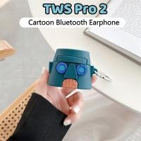 ราคา ส่วนลด Case + หูฟังไร้สายหูฟัง TWS Pro 2 การ์ตูน Octopus House บลูทูธ Fone 5.0 ชุดหูฟัง Intra คุณภาพเสียงสูงสําหรับ Android และ iOS (52055652428)