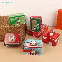 ราคา Weijiaott 1pc Vintage Christmas กระเป๋าเดินทางขนาดเล็กคอนเทนเนอร์ Tinplate Candy กล่องของขวัญกล่องคุกกี้กล่อง Sundries Organizer Storage Cans AO (25738879615)