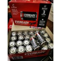 ราคา ยกกล่อง - ถ่าน ตราแมว 9 ชีวิต EVEREADY Super Heavy Duty Carbon Zinc ถ่าน ไซส์C (R14) 1.5V แท้ประกันศูนย์-เอเวอร์เรดี้ (25717026932)