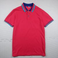 ราคา เสื้อคอปกผู้ชาย Uniqlo สีแดง ไซส์ L อก 41 ยาว 26 นิ้ว (29136218138)