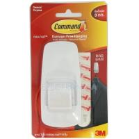ราคา ตะขอติดผนังพร้อมเทปกาว รุ่น COMMAND ตะขอติดผนังพร้อมเทปกาว (106170) (403216985)