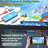 ราคา ประเภท C ถึงสายโปรเจคเตอร์ HDMI 4K60Hz การ์ดจับภาพวิดีโอเสียงสําหรับ Nintendo Switch OLED แล็ปท็อปหน้าจอโทรศัพท์มือถือหล่อ (53854628705)