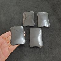 ราคา กัวซา กัวซาหินหินออบซิเดียน(Obsidian) กัวซาทรงสี่เหลี่ยม ออบซิเดียนแท้ กัวซาหยกชิ้นละ 250 (4086056651)