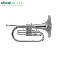 ราคา Marching Mellophone Custom MMP-503 Nickel มาร์ชชิ่ง เมโลโฟน by Churairat Music (8761356575)
