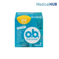ราคา O.B. Pro Comfort Regular ผ้าอนามัย แบบสอด ขนาดปกติ สำหรับวันมาปกติ-มามาก จำนวน 8 ชิ้น 03248 (944855662)