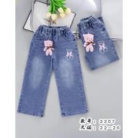 ราคา LS เด็ก | ขายส่งขายส่ง | 2207 กางเกงยีนส์ขายาวเด็กผู้หญิง | 6-10 ขวบ | ราคาต่อ5ชิ้นไม่ต่อตัว (29872109618)