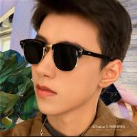 ราคา เลนส์กระจก รุ่นDro389 (รหัสA14 54-20-139) แว่นกันแดด ทรงคลับมาสเตอร์ Clubmaster (22075830388)