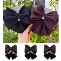 ราคา Bow Ribbon satin lace #โบว์ติดผม #เน็ตผม#กิฟติดผม#แฮร์พีท#คาดผม (975150462)