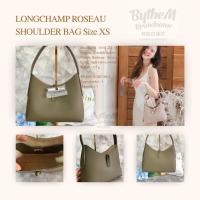 ราคา LONGCHAMP ROSEAU Shoulder bag XS - Green Leather Khaki (18254885295)