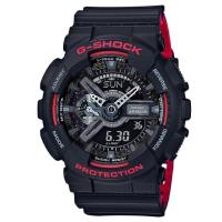 ราคา Casio G-Shock นาฬิกาข้อมือผู้ชาย สายเรซิ่น รุ่น GA-110HR,GA-110HR-1A - สีดำ (283187484)