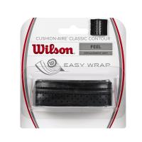 ราคา Wilson Tennis Badminton Replacement Grip Tape CUSHION-AIRE CLASSIC CONTOUR Black - 1 Piece WRZ4203BK (41810989276)