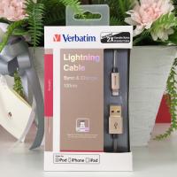 ราคา สายชาร์จ Lightning Cable "Verbatim" Sync & Charge 120cm Made for iPod iPhone iPad (5626415597)