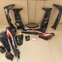 ราคา ชุดสี ชุดแต่ง เฟรมรถ เวฟ WAVE 110s/100s สีดำ พร้อมติดสติกเกอร์ ยกชุด 13 ชิ้น ติดลาย ปี2002 (24229654113)