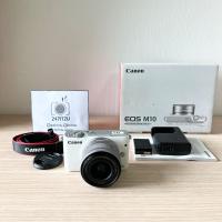 ราคา (NO.681) กล้อง CANON EOS M10 15-45 สี White (17104662776)