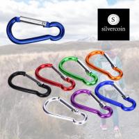 ราคา SMCB05 คาราบิเนอร์ เล็ก CARABINER ตะขอ เกี่ยว อุปกรณ์ เดินป่า อเนกประสงค์ มีหลายสี อลูมินั่ม พวงกุญแจ ราคาถูก 0055 (8773253879)