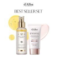 ราคา เกาหลี เกาหลี dAlba dAlba Moisturizing Face Sunscreen Refreshing Brightening Non-Greasy กันน้ํา Sweat-Proof น้ําหนักเบา 50ml Air ครีมกันแดด Air ครีมกันแดด (41777757584)