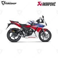 ราคา ท่อสูตร/ท่อแต่ง/ท่อไอเสีย Akrapovic Slip Carbon : for Honda CBR300R/CB300F (21451203233)