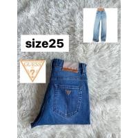 ราคา GUESS Wide Leg Jeans แท้% มือสอง (27676422526)