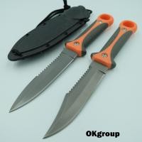 ราคา OKgroup FX004-NORMAL and CURVE Fixed blade knife มีดพกพา มีดเดินป่า มีดดำน้ำ มีดพกทหาร ยาว22.00ซม มาพร้อมปลอกพลาสติกแข็ง (5814862464)