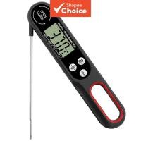 ราคา เทอร์โมมิเตอร์ดิจิตอลสำหรับทำอาหารในครัว, บาร์บีคิว, เซนเซอร์วัดอุณหภูมิของน้ำ, นม, น้ำมัน, ของเหลว และเตาอบ (40907992088)