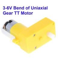 ราคา 3-6V (1:120) Bend of Uniaxial Gear TT Motor Deceleration Motor Gearbox DC Geared Motor (43453553989)
