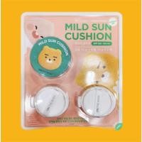 ราคา [ON:THE Body] KAKAO MILD SUN CUSHION / ผลิตภัณฑ์หลัก 15 กรัม + รีฟิล 15 กรัม * 2 / SPF50 + / PA +++ / ซันสกรีน / ครีมกันแดดหน้า (24265036397)