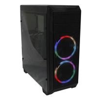 ราคา CASE (เคสเกมมิ่ง) PLENTY รุ่น THOR พัดลมไฟ RGB 2 ตัว สวยๆ (7905765014)