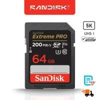 ราคา SanDisk Extreme Pro SD Card SDXC 64GB (SDSDXXU-064G-GN4IN)Speed R 200MB/s W 90MB/s เมมโมรี่การ์ด (17729743982)