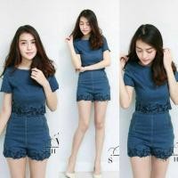 ราคา ราคา 310 บาท Vip : 280.- Set 2 ชิ้น Brand playboy เสื้อ+กางเกงขาสั้น ฮิตฮอดที่สุด ดูเรียบหรู น่ารัก (24684329)