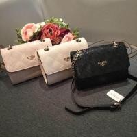 ราคา กระเป๋าแบรนด์เนมแท้Guess seraphina mini crossbody flap bag (1607839264)