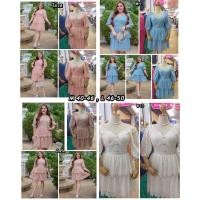 ราคา เดรสลูกไม้กระดุมเพรชสวยงาม ชุดออกงานไซส์ใหญ่ ชุดออกงานคนอ้วน เดรสออกงานสาวอวบ เดรสออกงานคนอ้วน เดรสสาวอวบอ้วน พลัสไซส์ (21631195781)