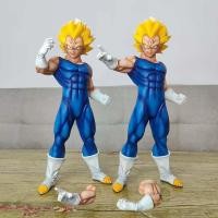 ราคา 35cm Dragon Ball Majin Vegeta Figure Interchangeable Arms Self-destruct Majin Vegeta Action Figure PVC Anime Model Toys (22729968329)