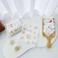 ราคา ชุด5ผ้าขนหนูนมมัสลินถัง6ชั้น ซึมซับดี นุ่มไม่ระคายเคือง ขนาด30x30ซม (42873066819)