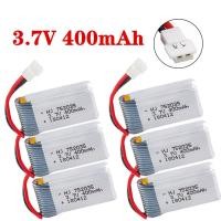 ราคา 3.7V 400mAh 30C Lipo Battery For X4 H107 H31 KY101 E33C E33 U816A V252 H6C RC Quadcopter Drone Spare Part 3.7V Battery (26111461059)